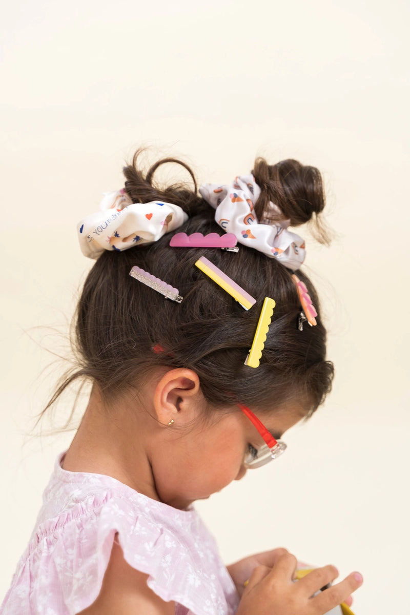 Set di 3 forcine per capelli - Cotton Cloud