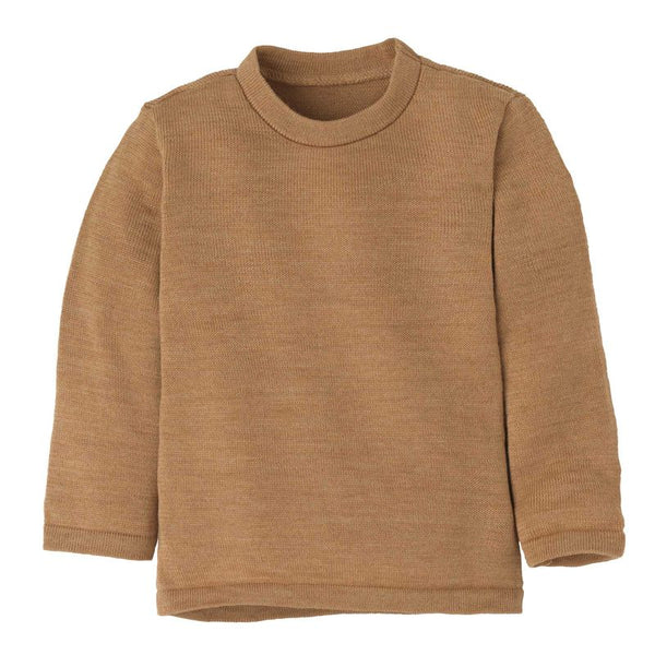 Maglione Disana Strick in lana - Caramel Disana