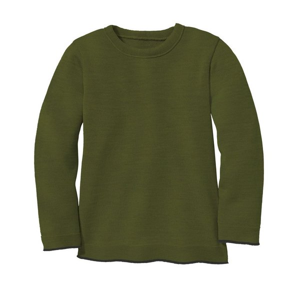 Maglione Disana Strick in lana - Olive Disana