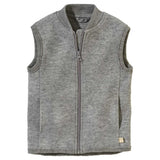 Gilet in lana cotta Disana - Grey Disana