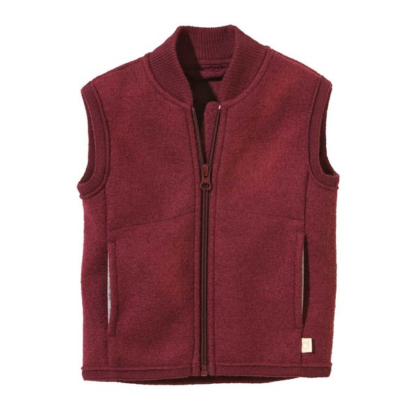 Gilet in lana cotta Disana - Cassis Disana