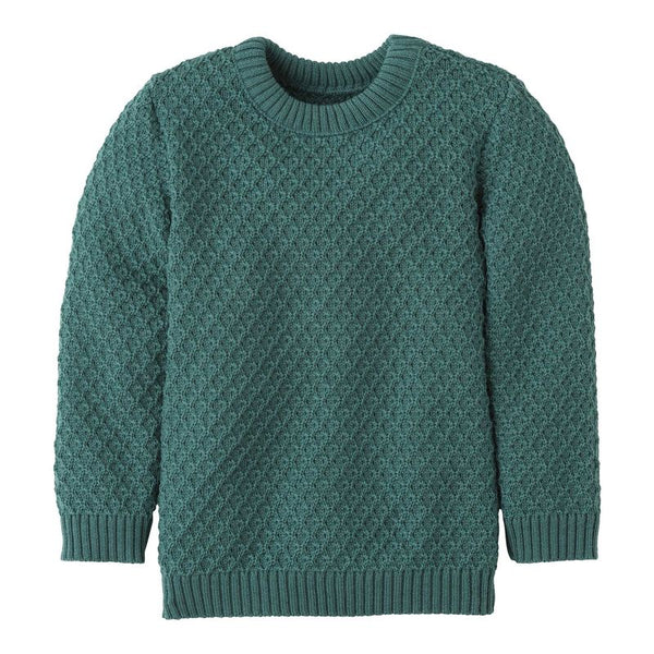 Maglione Disana Aran in lana - Eucaliptus Disana