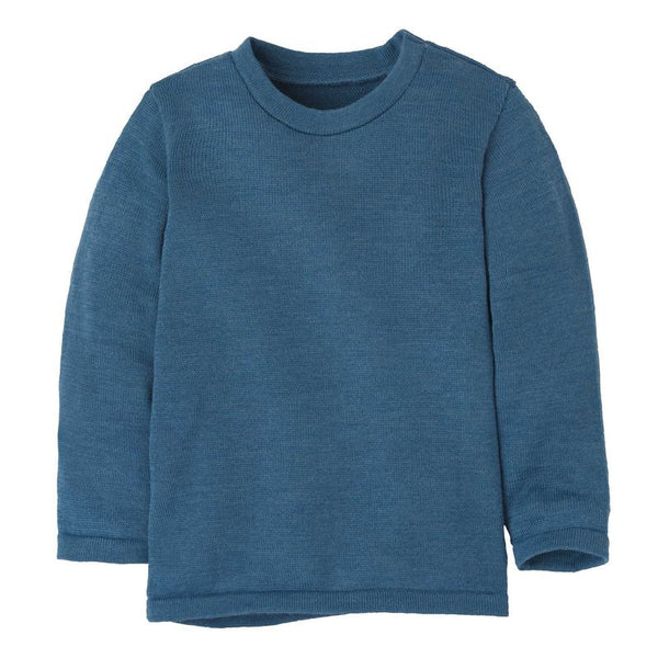 Maglione Disana Strick in lana - Dove Blue Disana