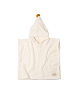 Poncho da bagno 3-5 anni Baby So Cute - Natural NOBODINOZ