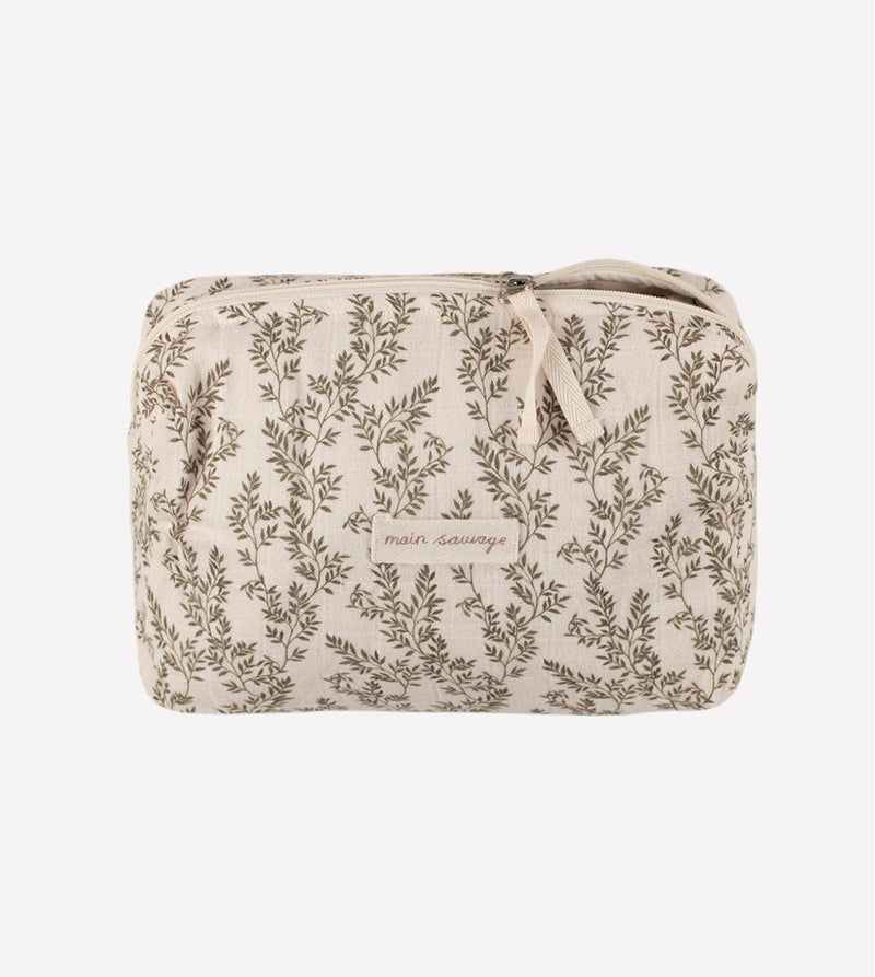 Beauty Case Bay Leaves - Main Sauvage Main Sauvage