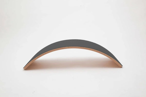 Wobble Pro - Balance board in legno naturale con feltro Cucù Mini&Mama