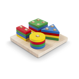 Tavola delle Forme geometriche Montessori Plantoys