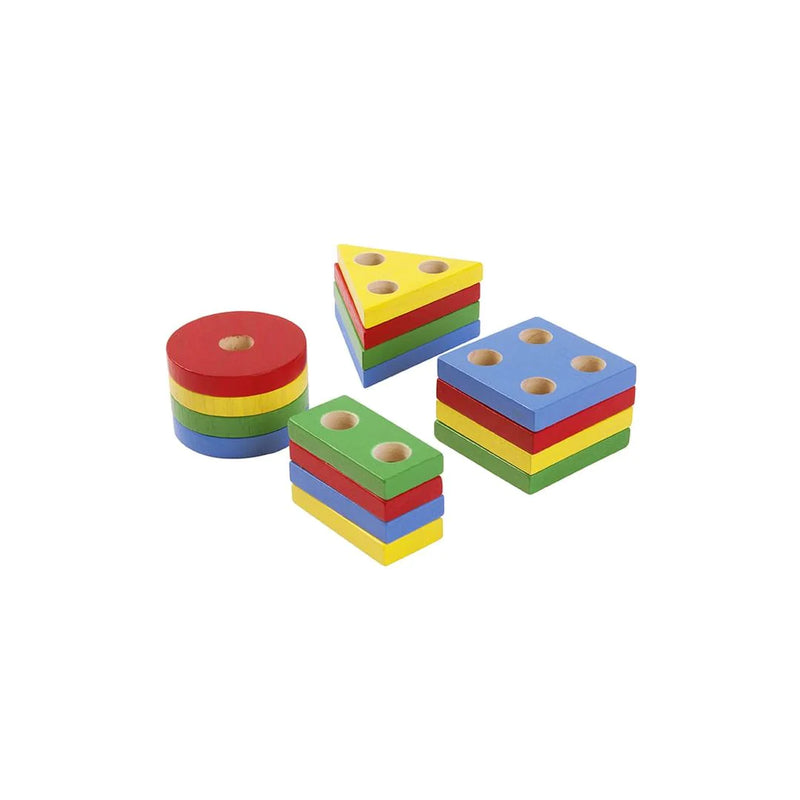 Tavola delle Forme geometriche Montessori Plantoys