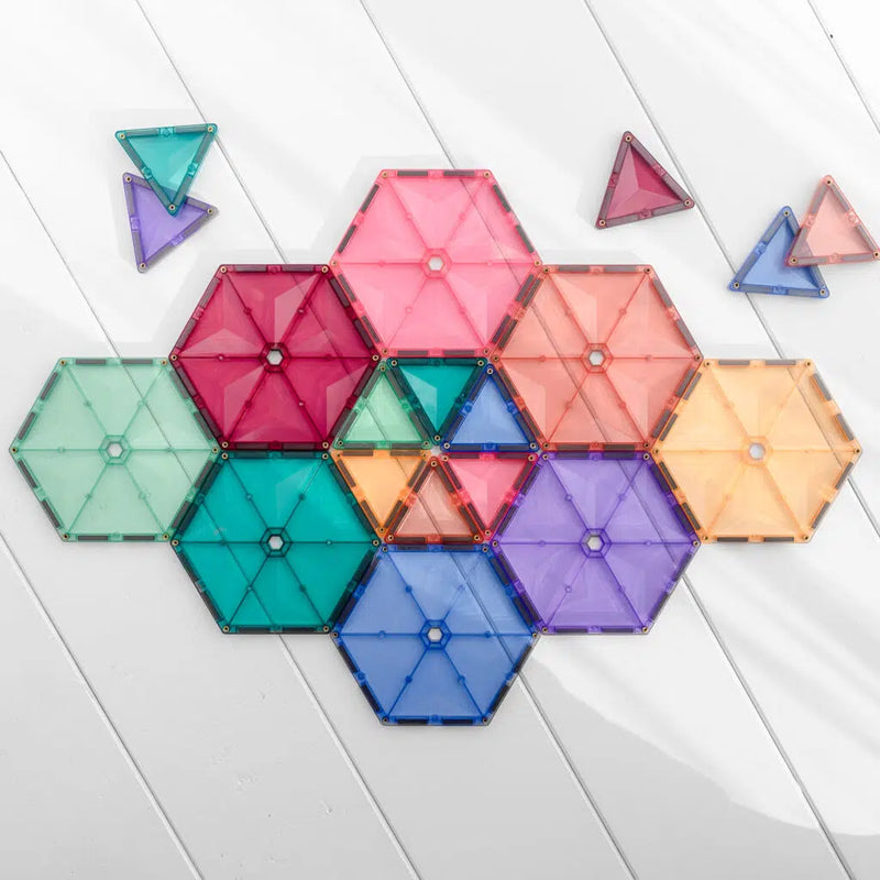 Geometry pack da 40 pezzi Pastello - Tessere magnetiche Connetix