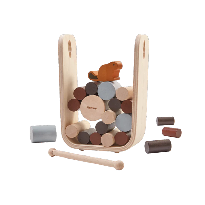 Diga del castoro gioco in equilibrio Plantoys