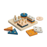 Tavola delle Forme geometriche Montessori Plantoys