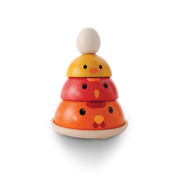 Famiglia di polli impilabile in equilibrio Plantoys