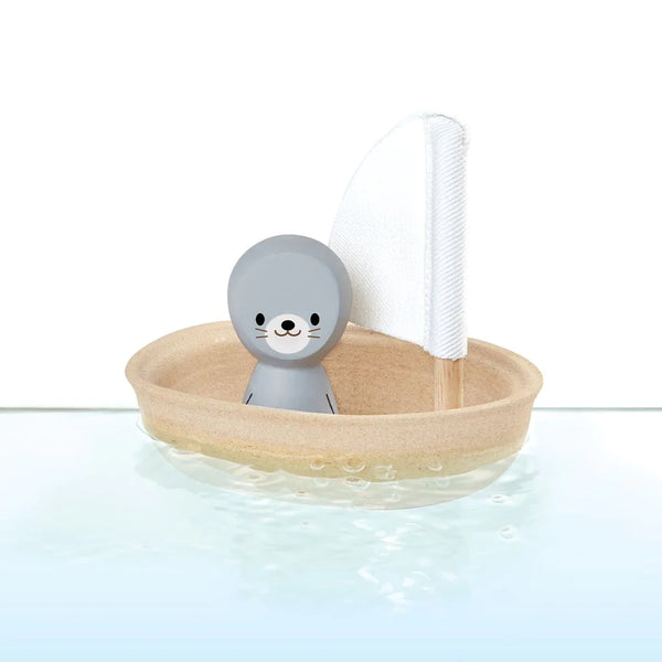 Barca a vela vari animali Plantoys
