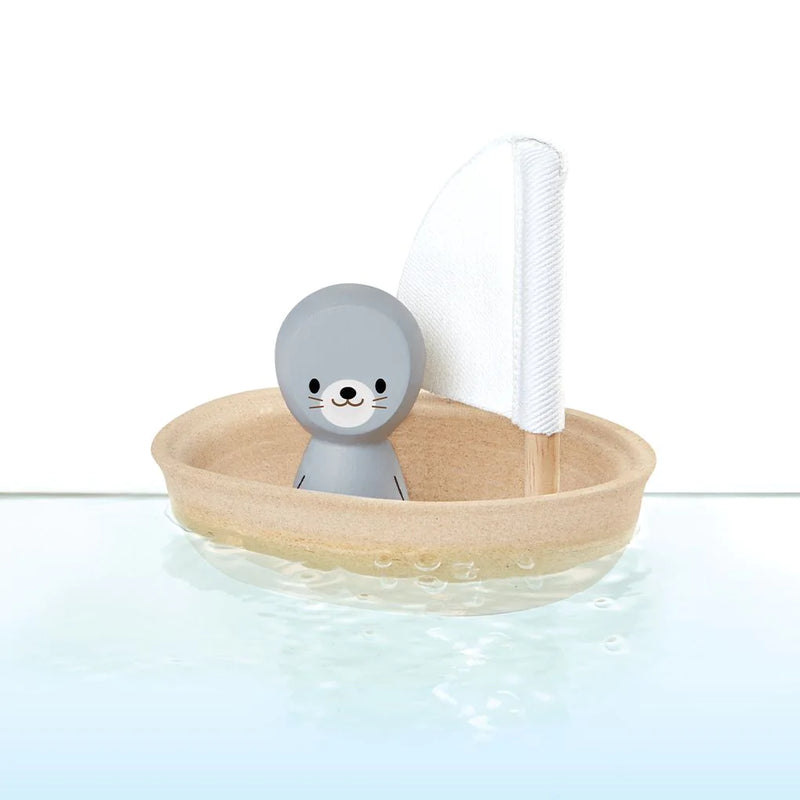 Barca a vela vari animali Plantoys