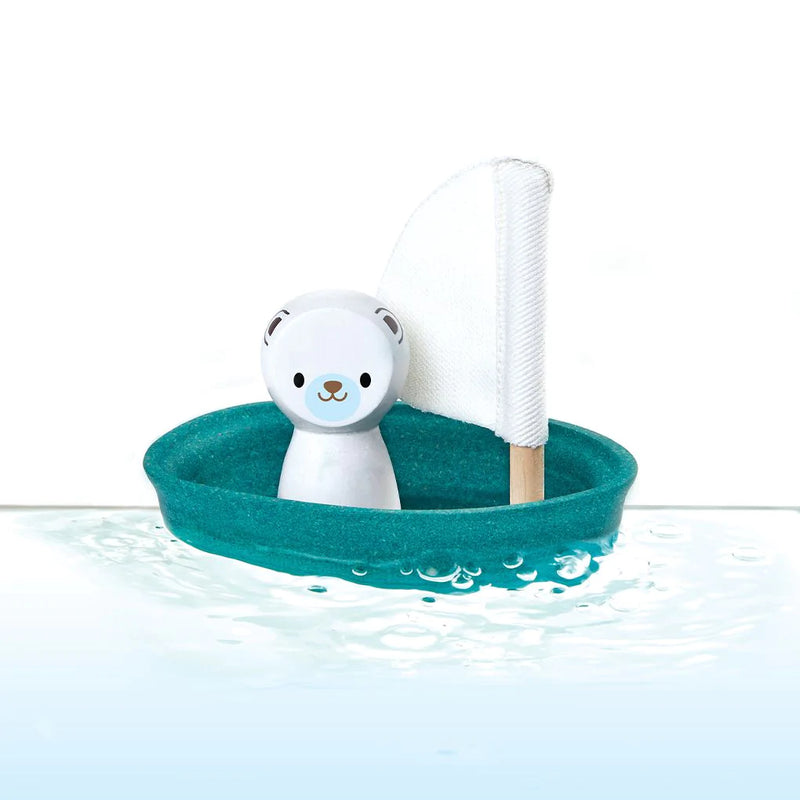 Barca a vela vari animali Plantoys