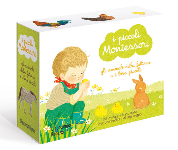I piccoli Montessori - Gli animali della fattoria e i loro piccoli Fastbook