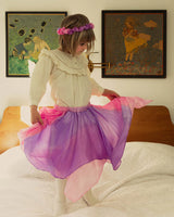Gonna tutù in seta reversibile - Pink Blossom Sarah's Silk