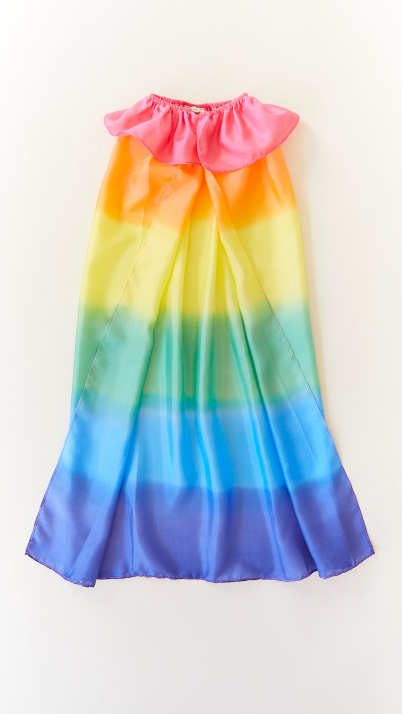 Mantella in seta - Rainbow Sarah's Silk