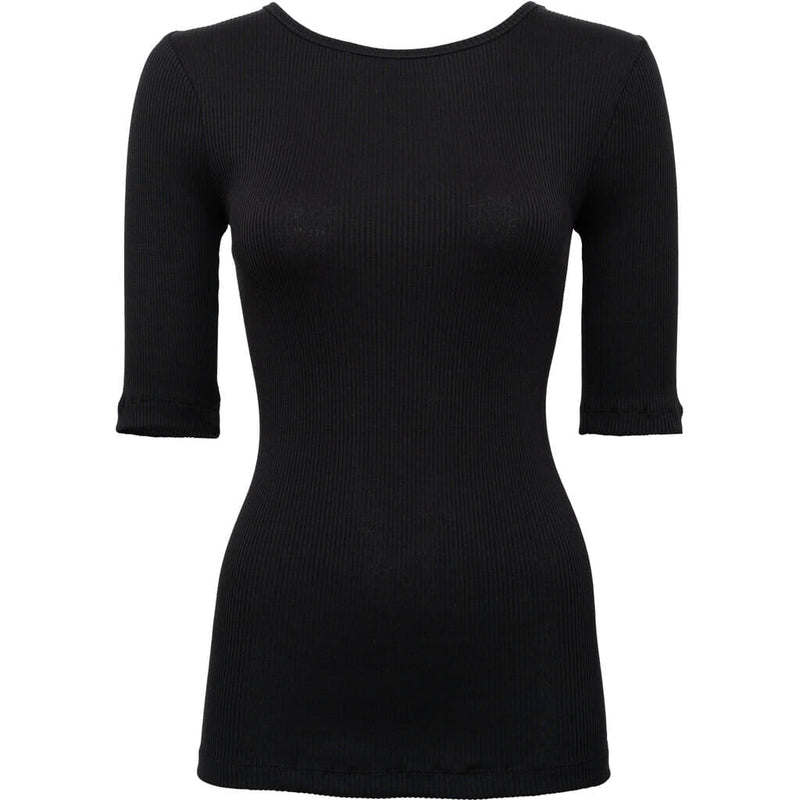 Maglia Donna mezza manica seta cotone - Gym Minimalisma Minimalisma