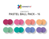 Biglie per pista Pastello Connetix