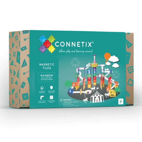 Pista per biglie pack da 92 pezzi - Ball run Connetix