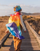 Mantella in seta - Rainbow Sarah's Silk