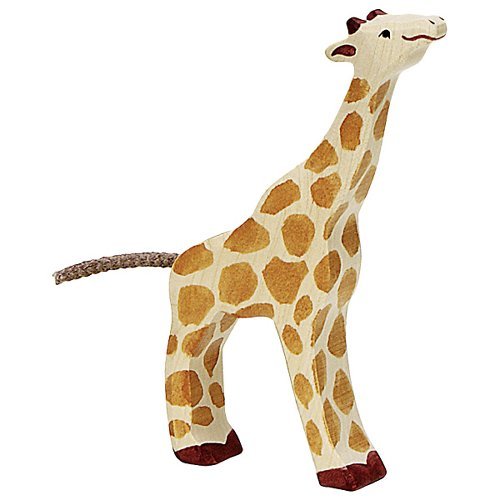 Figura di legno - Giraffa piccola Holztiger