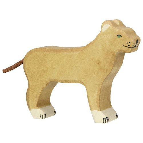 Figura di legno - Leonessa Holztiger