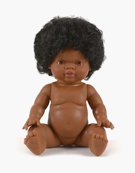 Bambola in vinile vestita Minikane Jahia Minikane