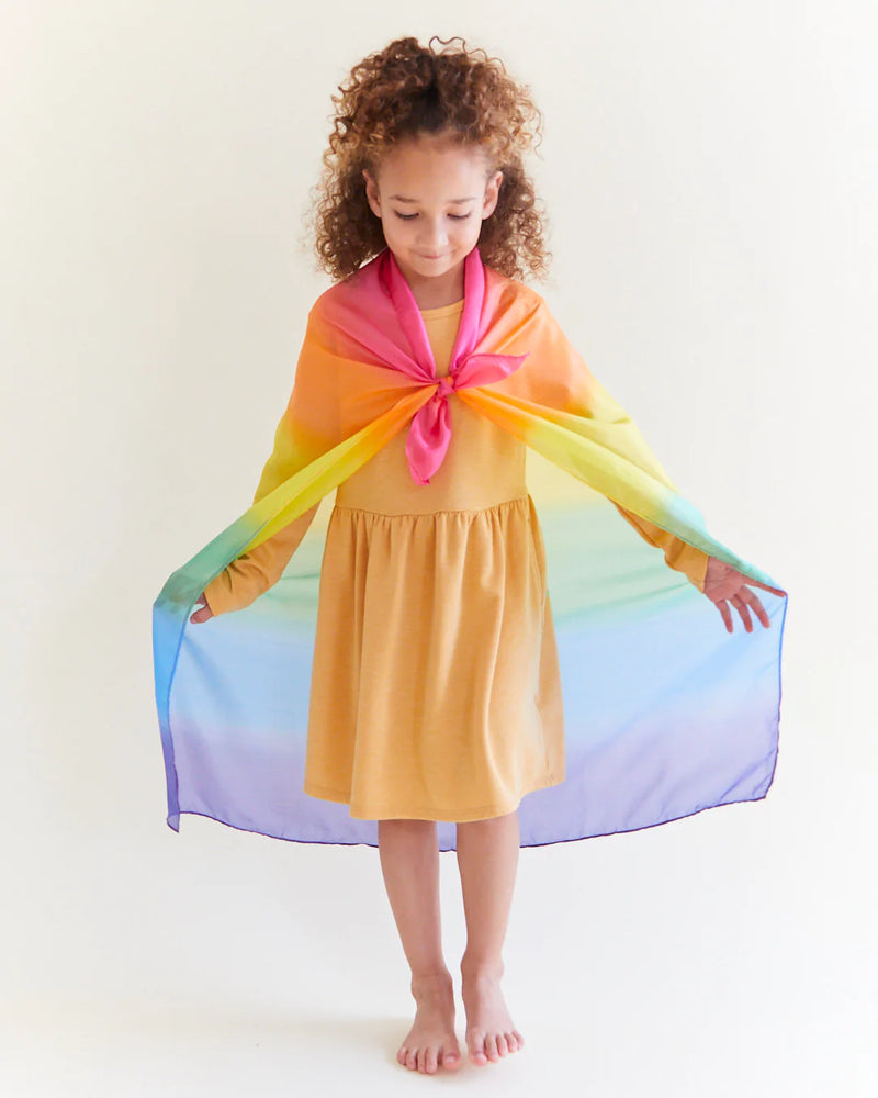 Playsilk Telo in seta - Rainbow Sarah's Silk