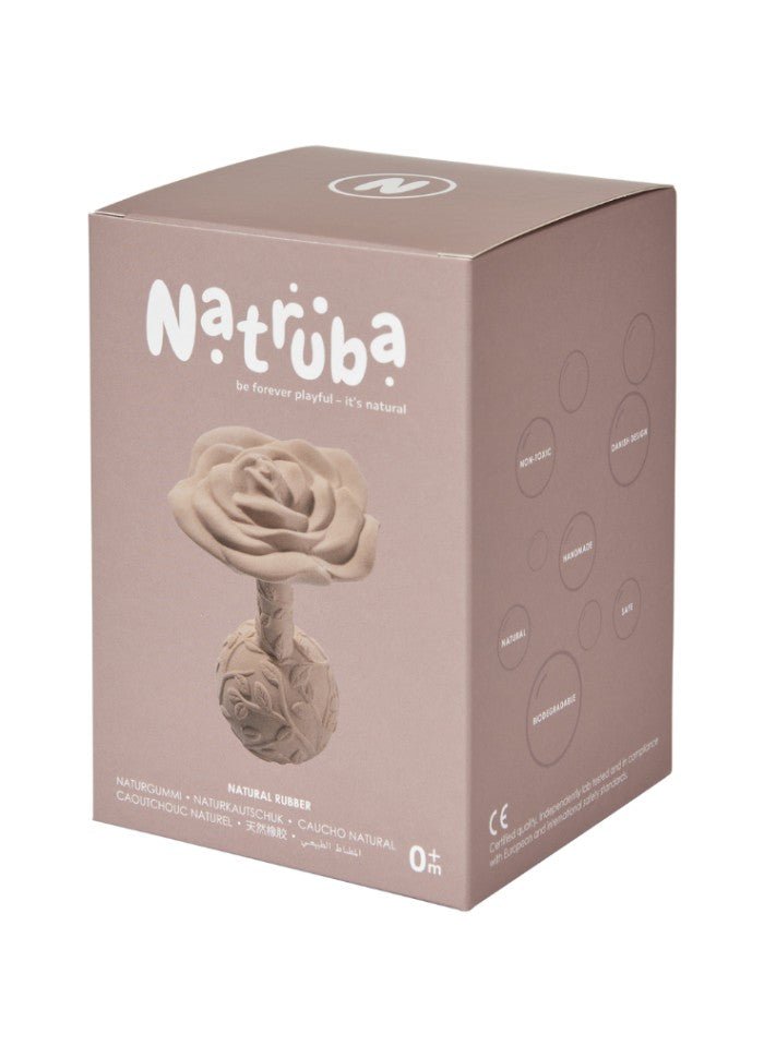 Sonaglio in gomma naturale - Rose Natruba