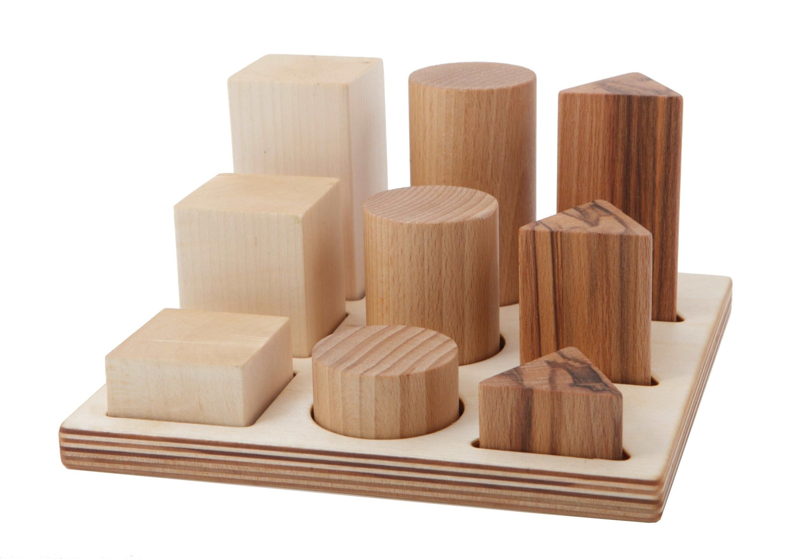Royal Kraft Set Di 5 Timbri In Legno Con Motivi Astratti E Bordi - Per Stampa Su Tessuto, Carta, Ceramica